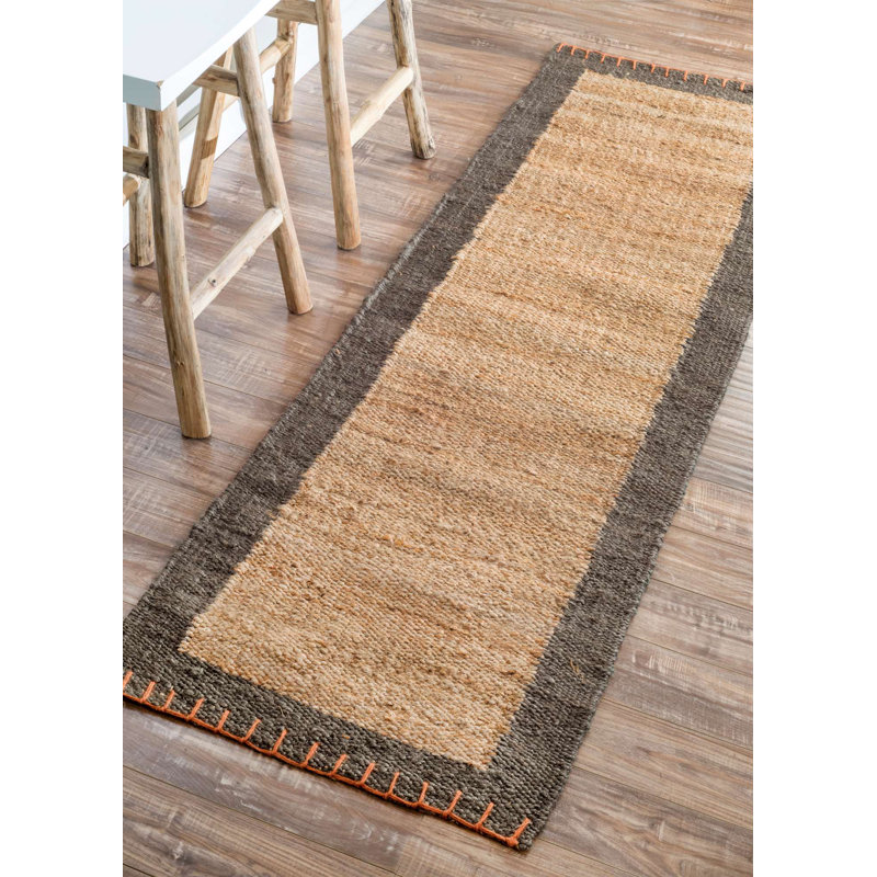 Liv Handmade Tufted Jute/Sisal Beige/Gray Area Rug & Reviews Joss & Main